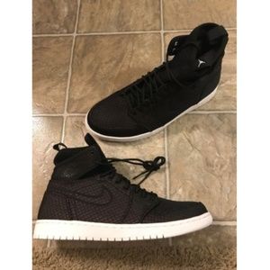 Air Jordan 1 Retro Ultra High Shoes Black